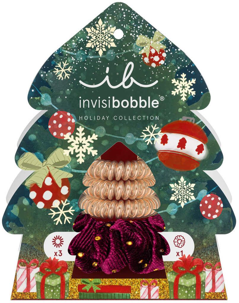Invisibobble Good Things Come in Trees Holiday Set
