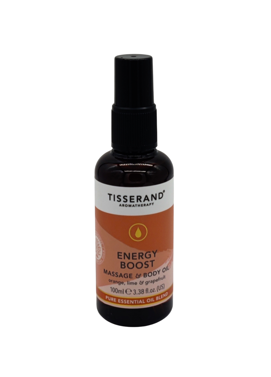 Tisserand Aromatherapy Energy Boost Massage & Body Oil 100 ml