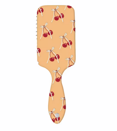 Paddle Brush Cherry Yellow