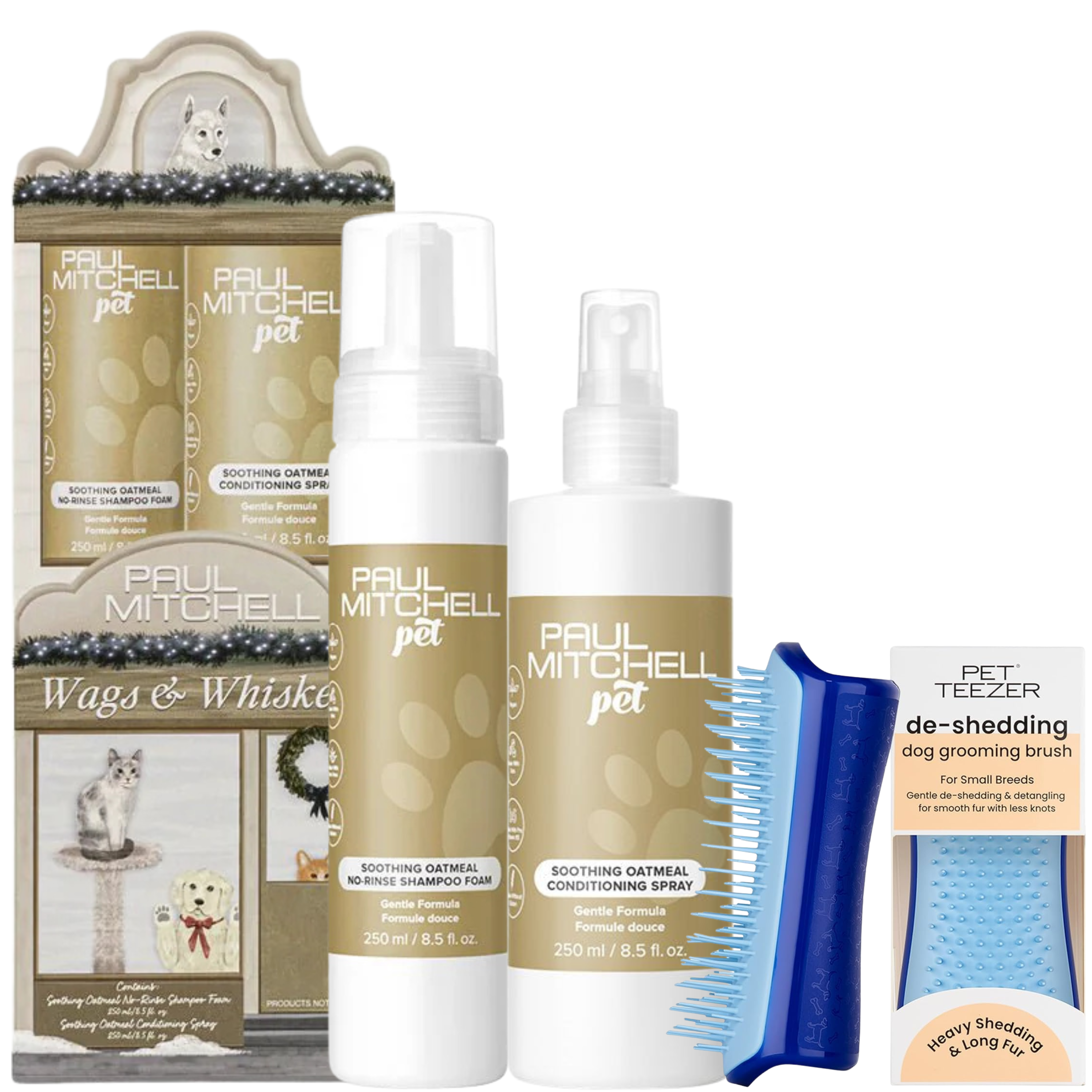 Paul Mitchell Pet Oatmeal Duo + Pet Teezer