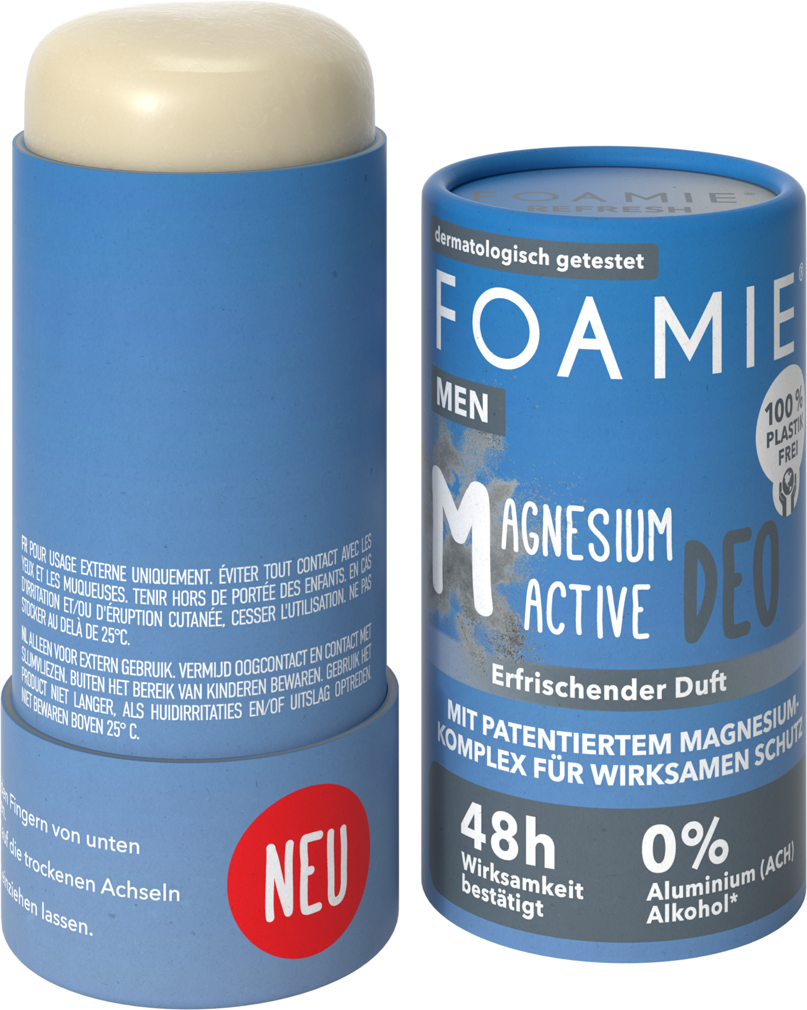 Foamie Deodorant Refresh (blue) 