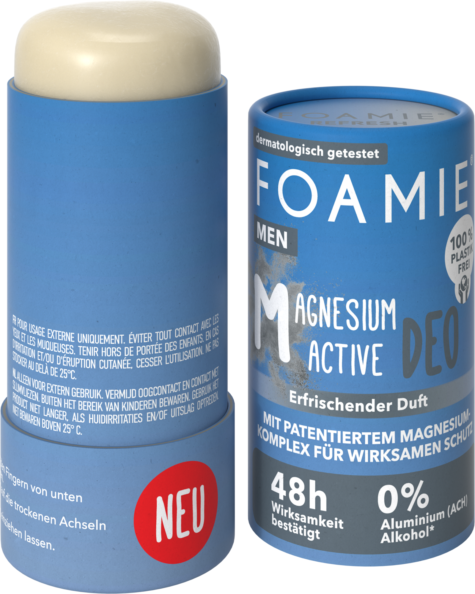 Foamie Deodorant Refresh (blue) Foamie Deodorant Refresh (blue)