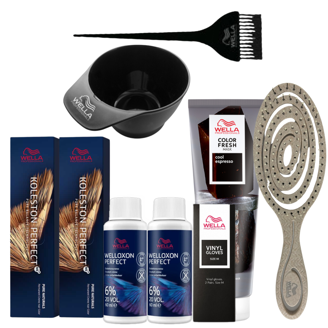 Wella Espresso Brown Perfect Color Kit