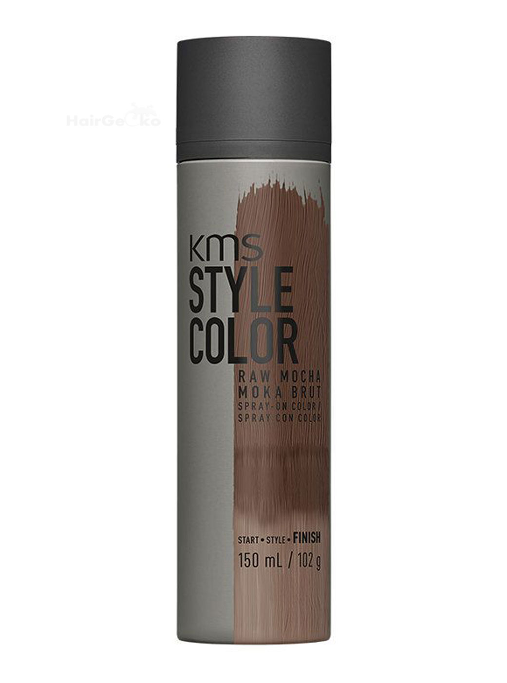 KMS Style Color Raw Mocha Finish temporäres Farbspray Haarfarbe 150ml