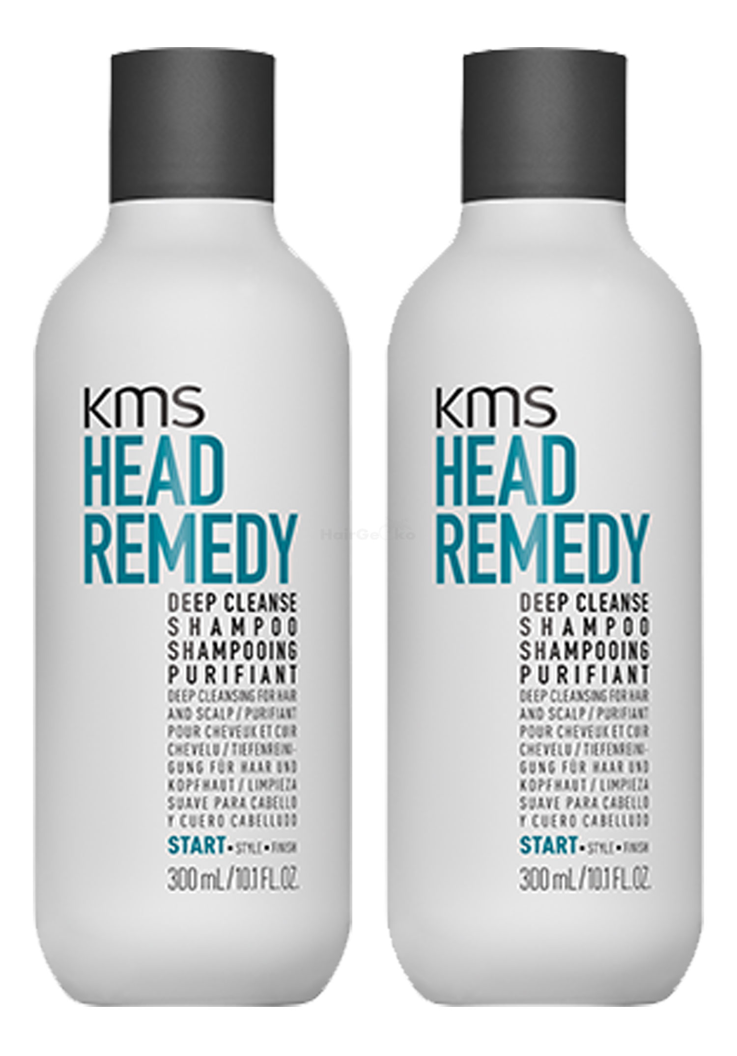 KMS California HEADREMEDY Deep Cleanse Shampoo 300ml x2 = 600ml - NEU