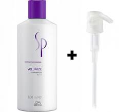 Wella Sp Volumize Shampoo 500 ml + Wella Pumpe