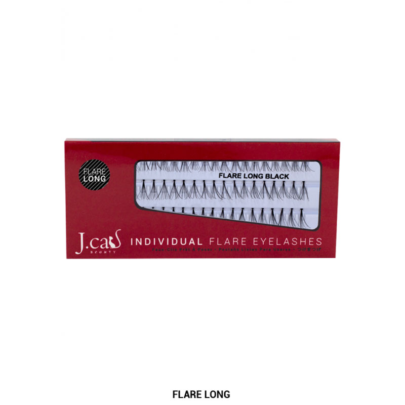 J.Cat Eyelashes Wimpern - Flare Long