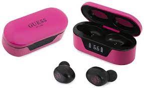 Guess True Wireless Bluetooth 5 Earbuds magenta