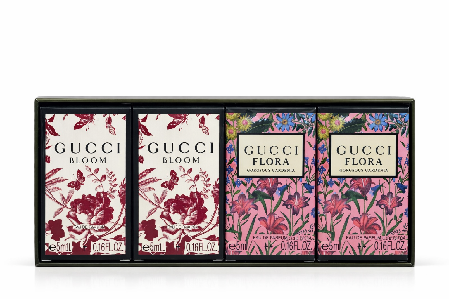 Gucci Parfum Miniaturset für Damen - 4x 5 ml