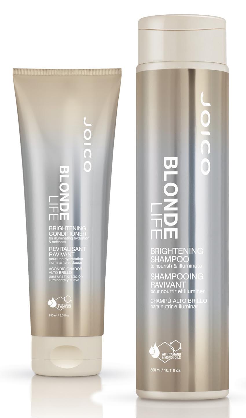 Joico Blonde Life Brightening Geschenkset - Shampoo 300ml + Conditioner 250ml