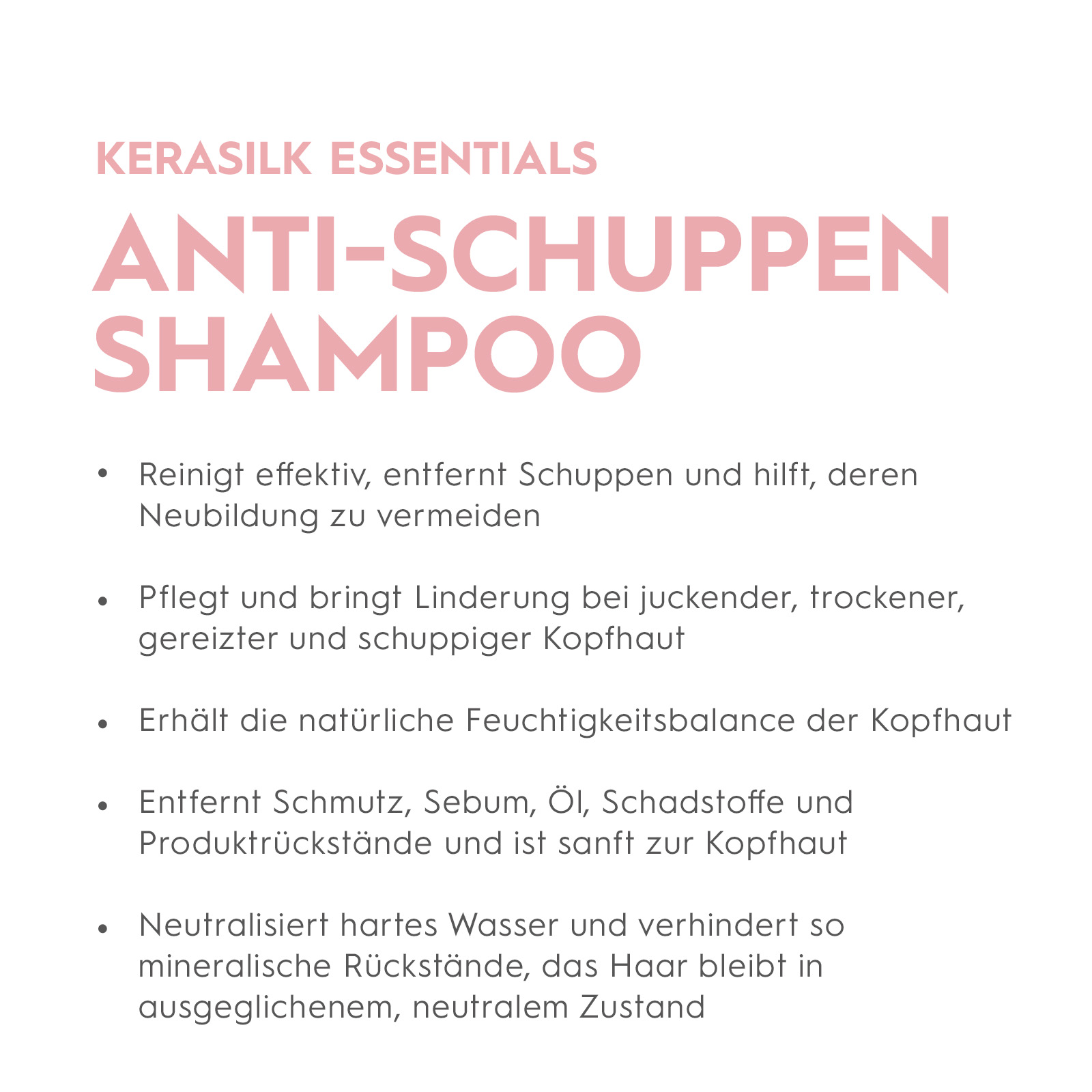 Kerasilk Anti-Schuppen Shampoo 750ml Kerasilk Anti-Schuppen Shampoo 750ml
