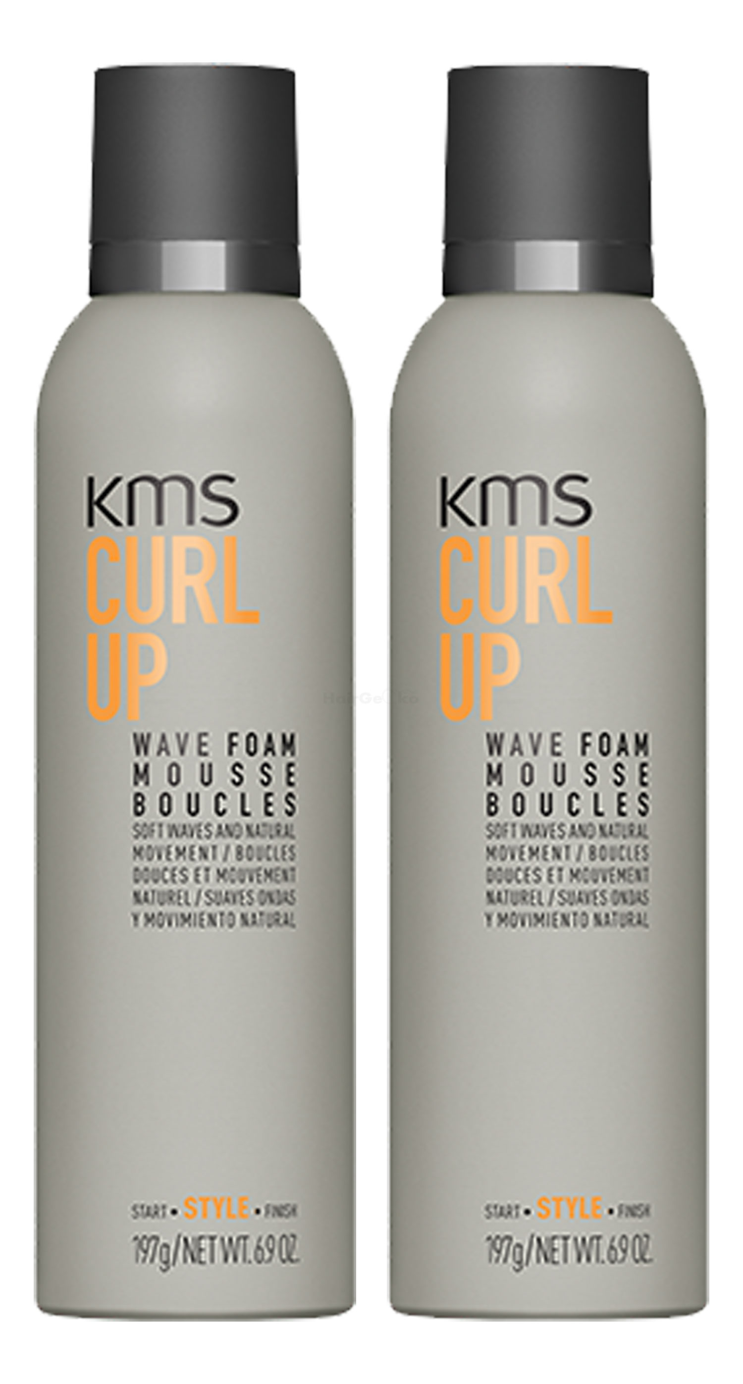 KMS California CURLUP Wave Foam 200ml x2 = 400ml - NEU