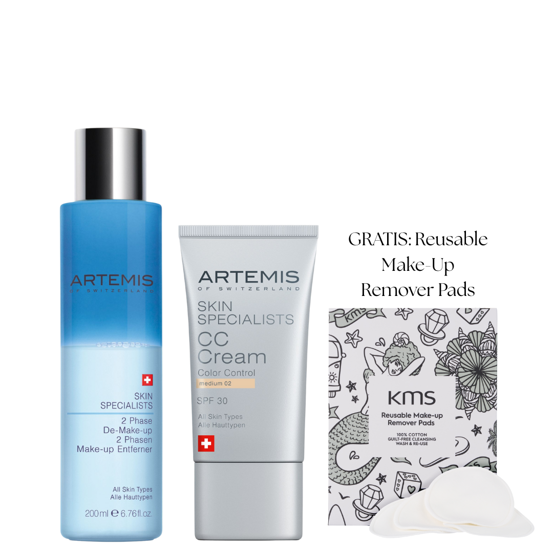 Artemis Skin Specialists Duo + gratis Reusable Make-Up Remover Pads