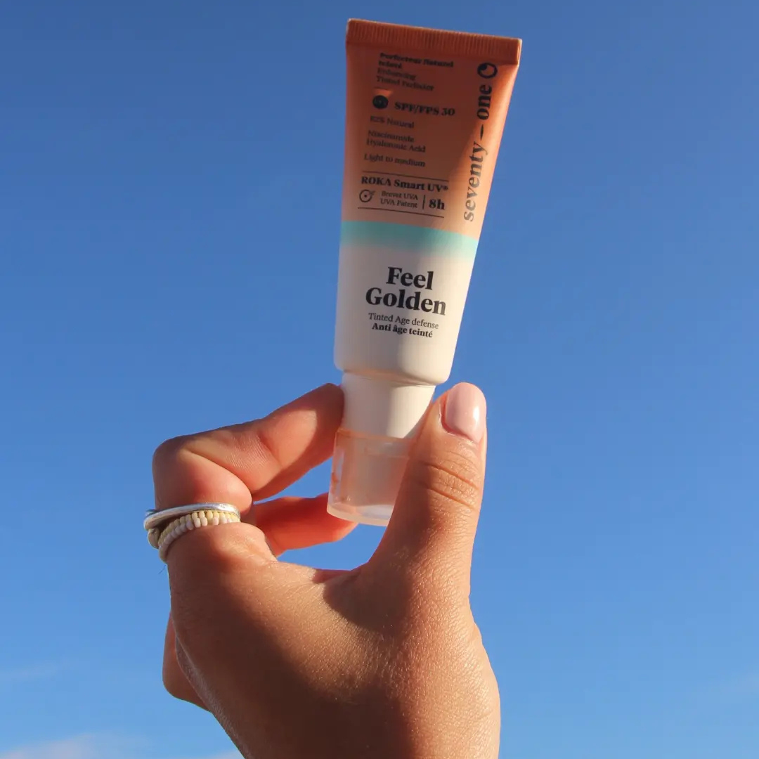 SeventyOne Percent Feel Golden SPF30 - Tinted Age Defense 40 ml SeventyOne Percent Feel Golden SPF30 - Tinted Age Defense 40 ml