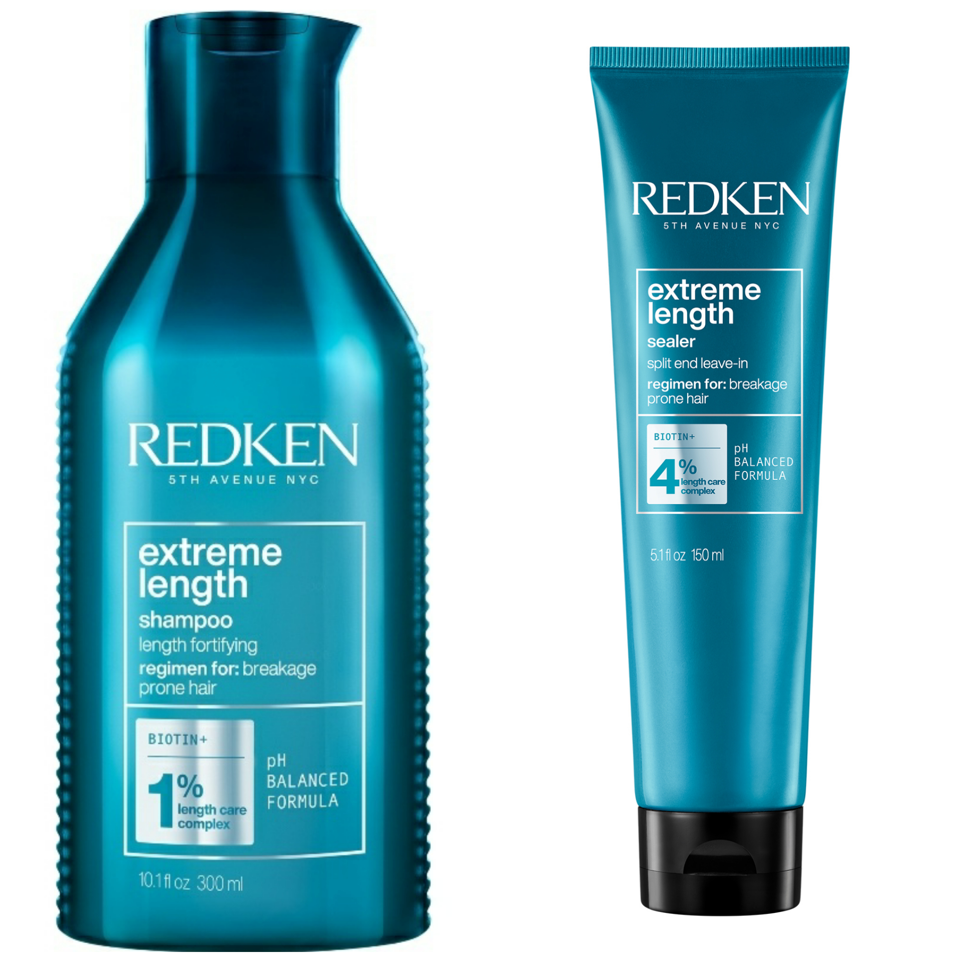 Redken Extreme Length Shampoo 300ml + Treatment 150ml