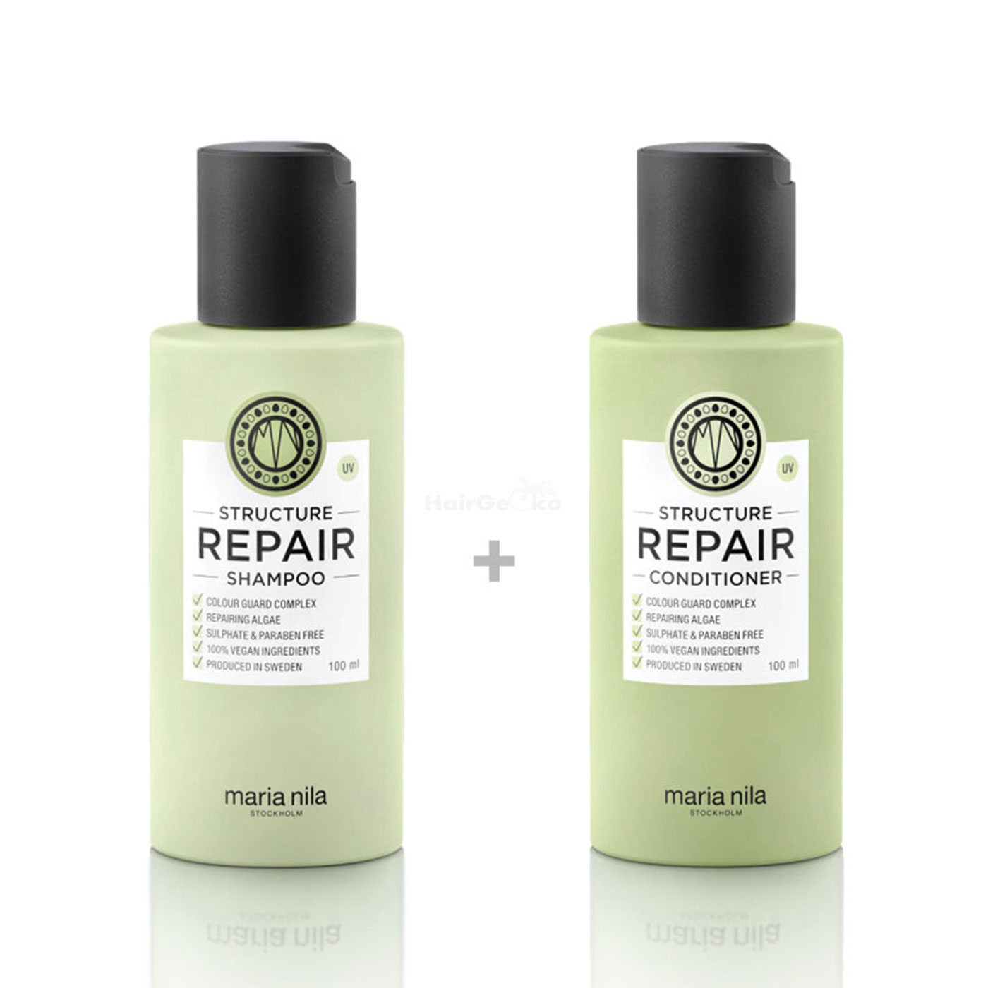 Maria Nila Structure Repair Set - Shampoo 100 ml + Conditioner 100 ml