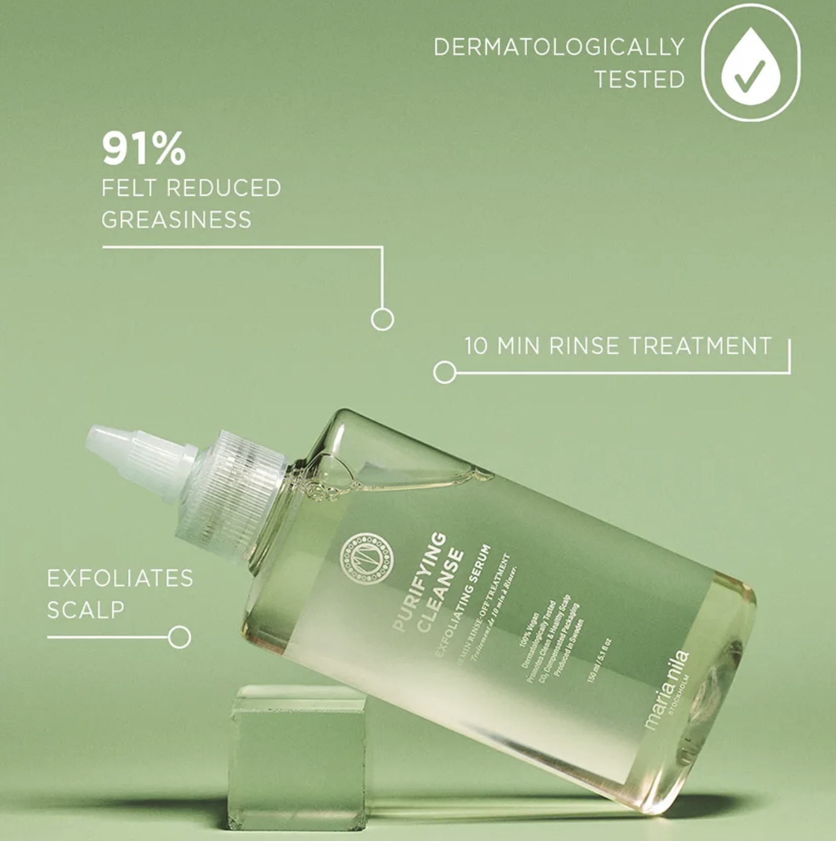 Maria Nila Purifying Cleanse Exfolating Serum 150 ml