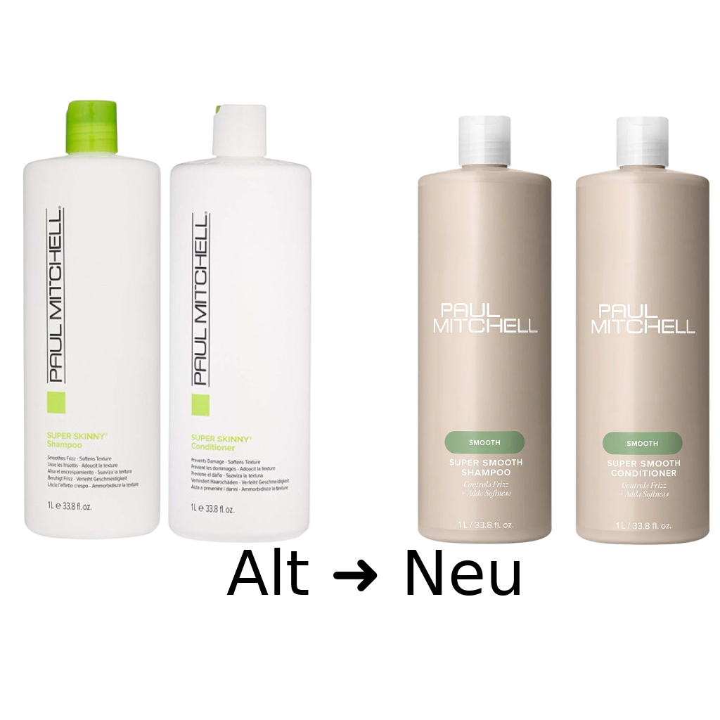 Paul Mitchell Smoothing Set Super Skinny Shampoo 1000ml + Conditioner 1000ml