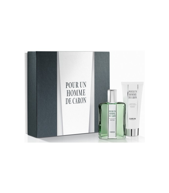 Caron POUR UN HOMME Coffret Set - Eau de Toilette 125ml + Hair & body shampoo 100ml