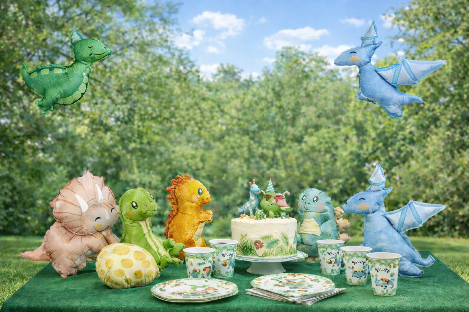 Dino Kindergeburtstag Deko Set