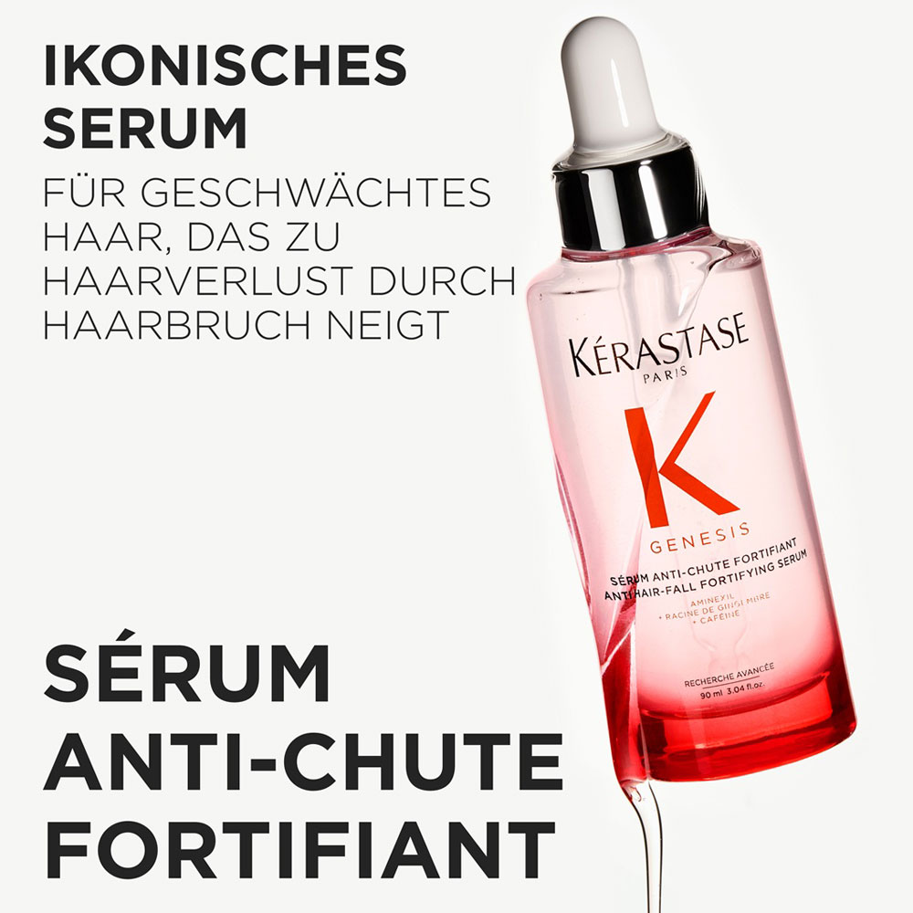 Kérastase Genesis Routine - 5-teiliges Haarpflege-Set mit gratis Strandtasche
