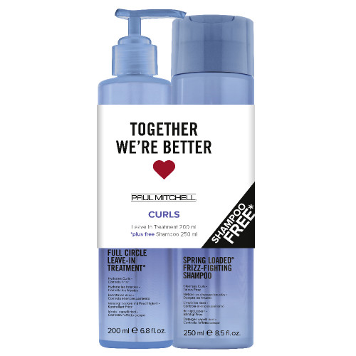 Paul Mitchell Curls Leave-In Treatment 200ml + Shampoo 250ml