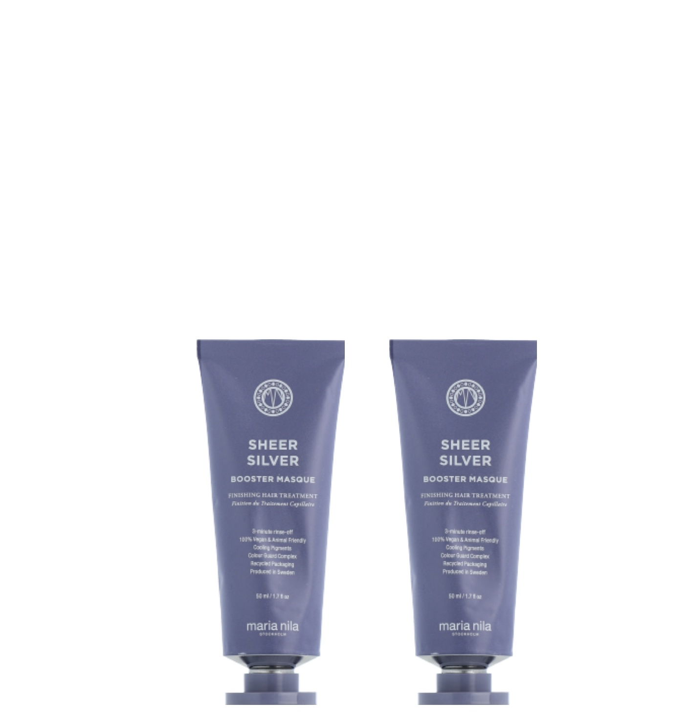 Maria Nila Sheer Silver Booster Masque 2x 50 ml = 100 ml