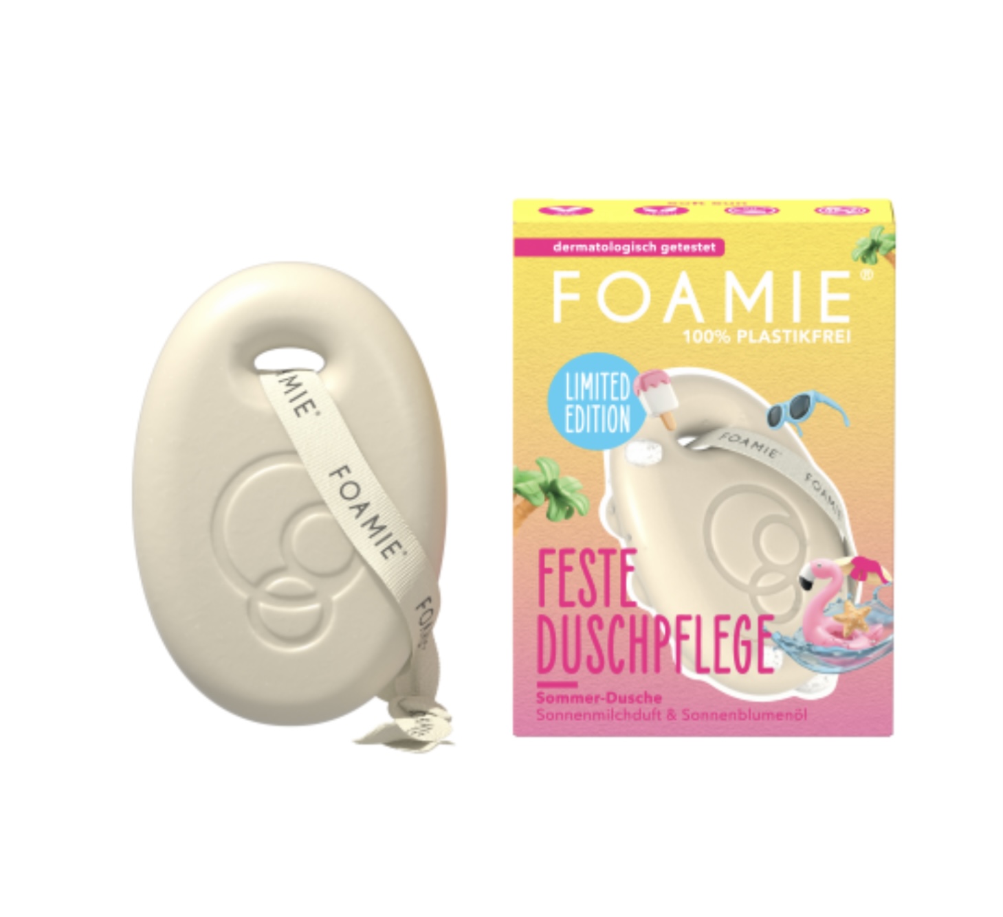 Foamie Feste Duschpflege Soft Sun Limited Edition