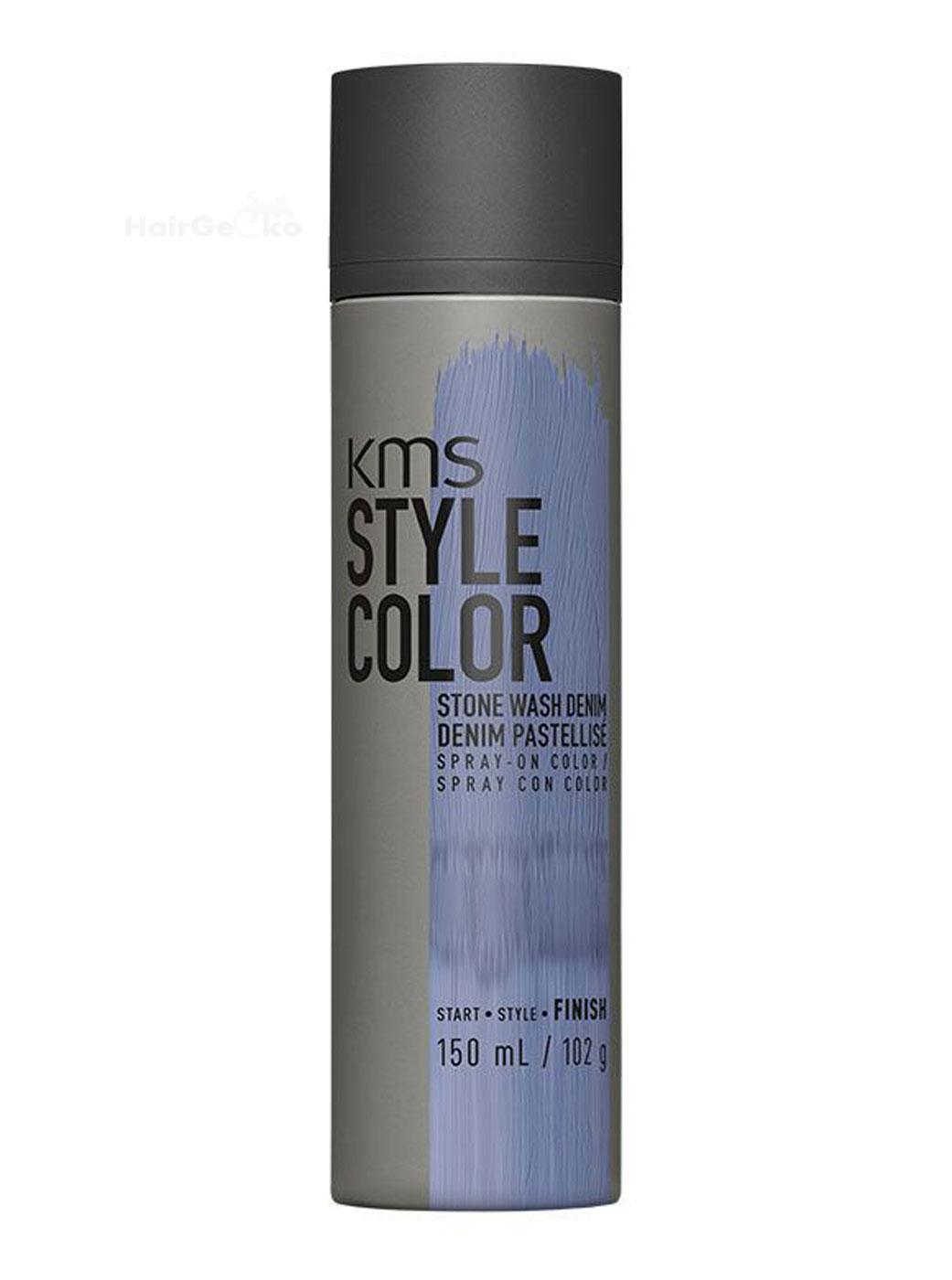 KMS Style Color Stone Wash Denim Finish temporäres Farbspray Haarfarbe 150ml