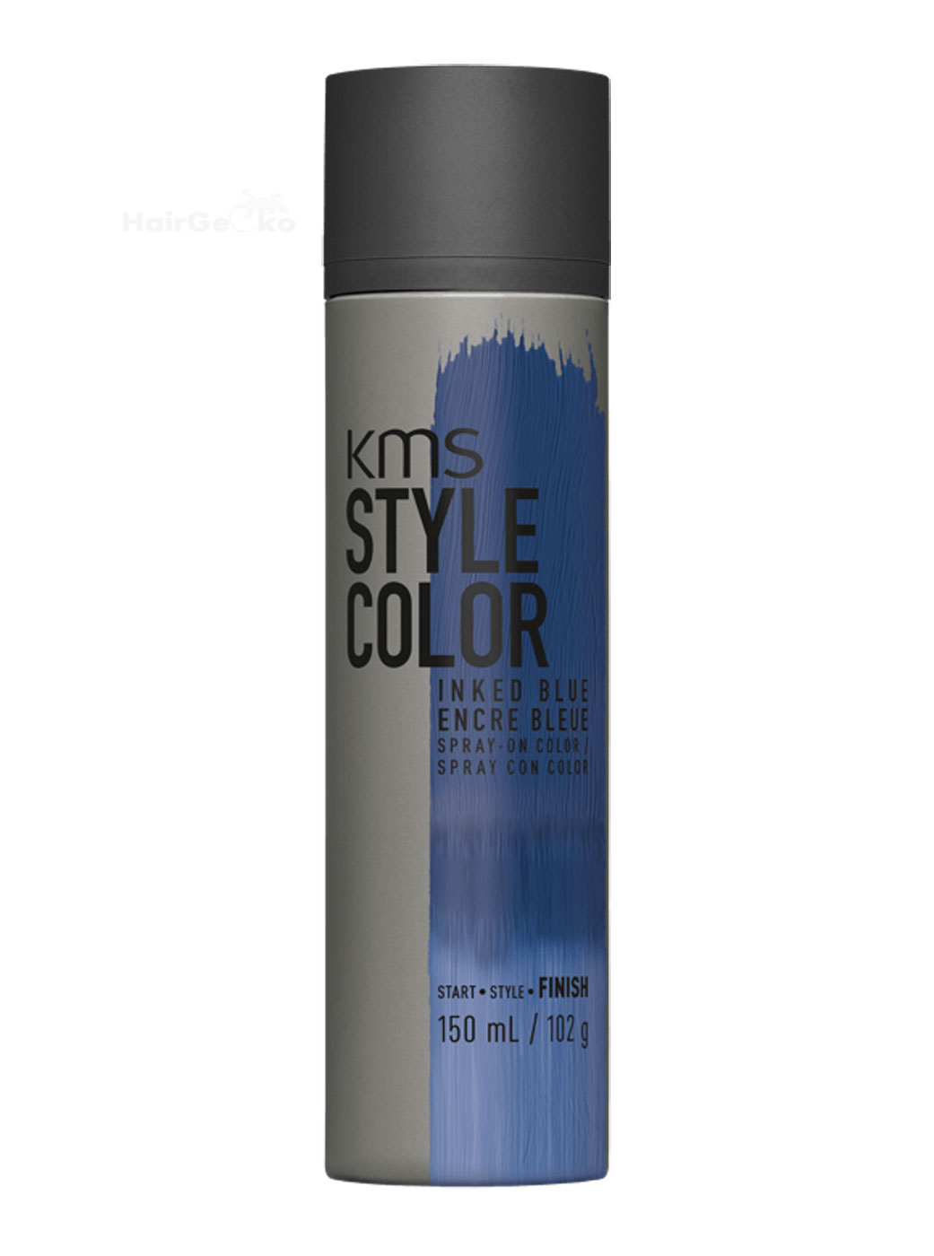 KMS Style Color Inked Blue temporäres Farbspray Haarfarbe 150ml