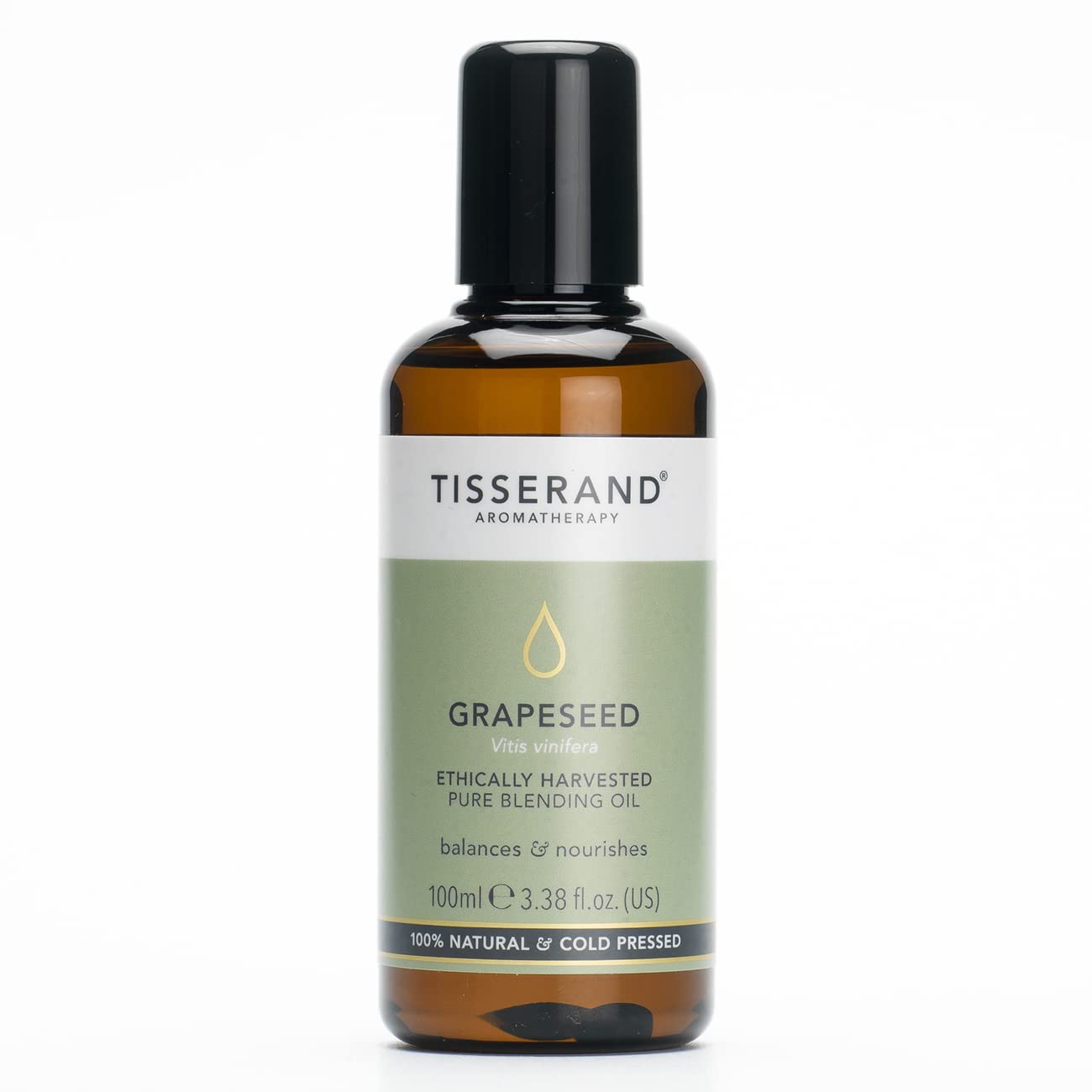 Tisserand Aromatherapy Grapeseed Ethically Harvested Pure Blending Oil 100 ml Tisserand Aromatherapy Grapeseed Ethically Harvested Pure Blending Oil 100 ml