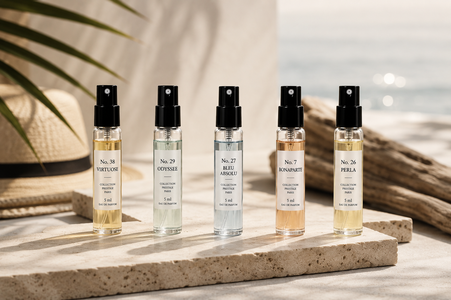 Collection Prestige Fresh & Clean Bundle for Men - 5x 5-ml-Abfüllungen (No. 7, 26, 27, 29, 38) 