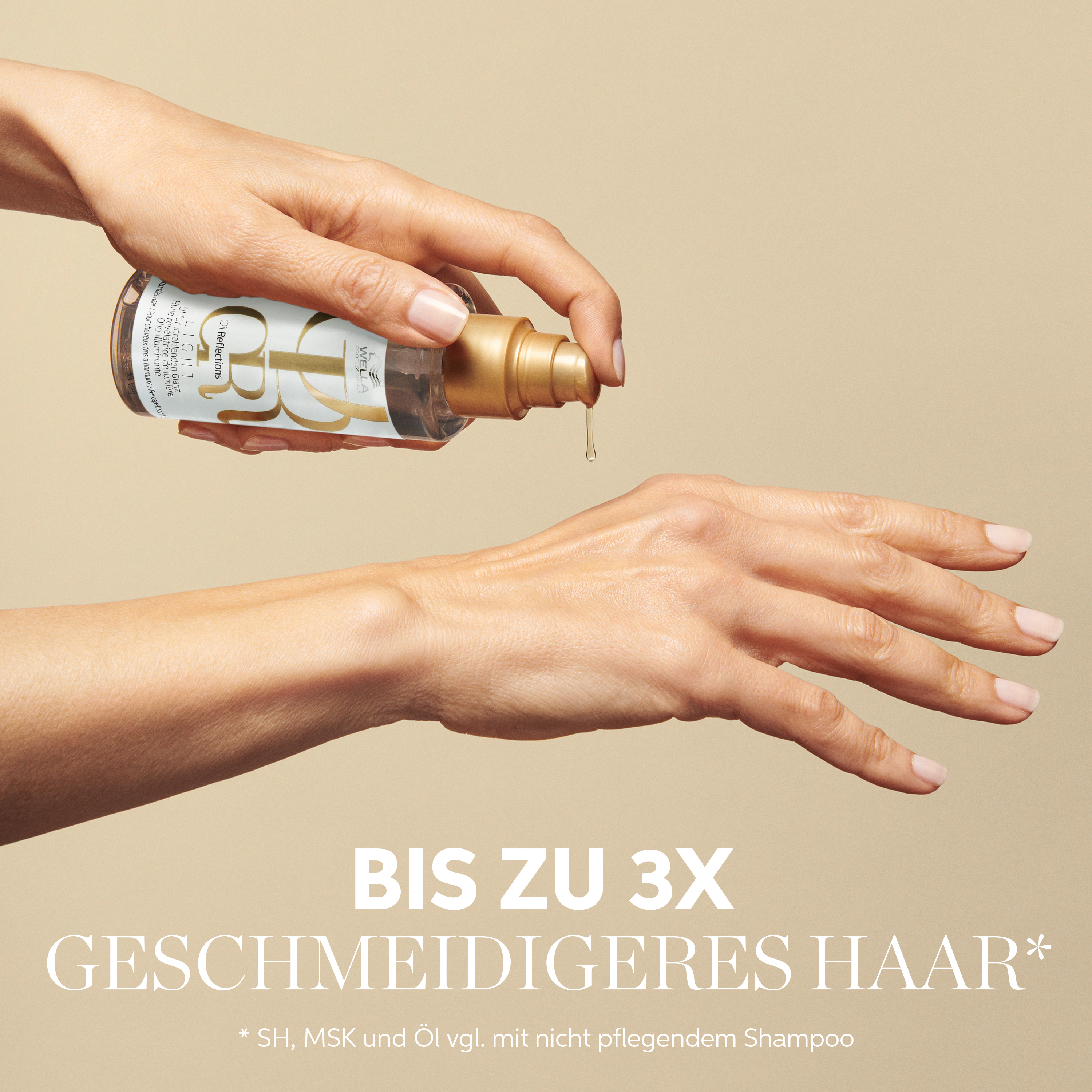 Wella Professionals Oil Reflections Light - Haaröl für feines bis normales Haar 100ml Wella Professionals Oil Reflections Light - Haaröl für feines bis normales Haar 100ml