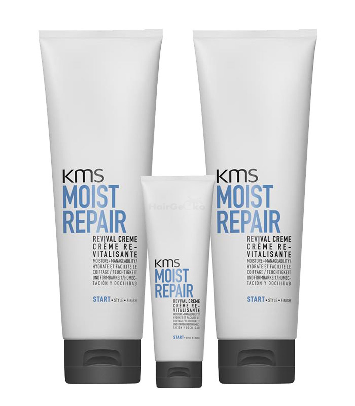 KMS California MOISTREPAIR Revival Creme 2x 125ml + 20ml = 270ml - NEU