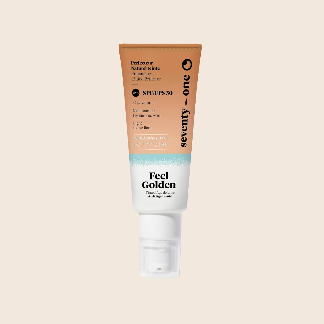 SeventyOne Percent Feel Golden SPF30 - Tinted Age Defense 40 ml SeventyOne Percent Feel Golden SPF30 - Tinted Age Defense 40 ml