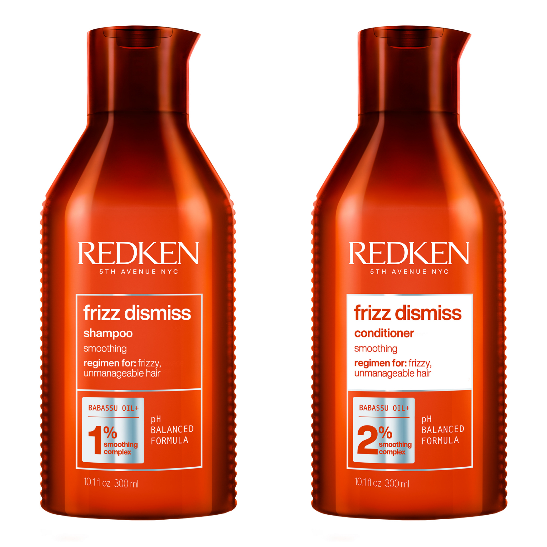 Redken Frizz Dismiss Shampoo 300ml + Redken Frizz Dismiss Conditioner 300ml