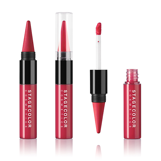 Stagecolor Cosmetics Lips Duo - Lipstick & Gloss Rasberry