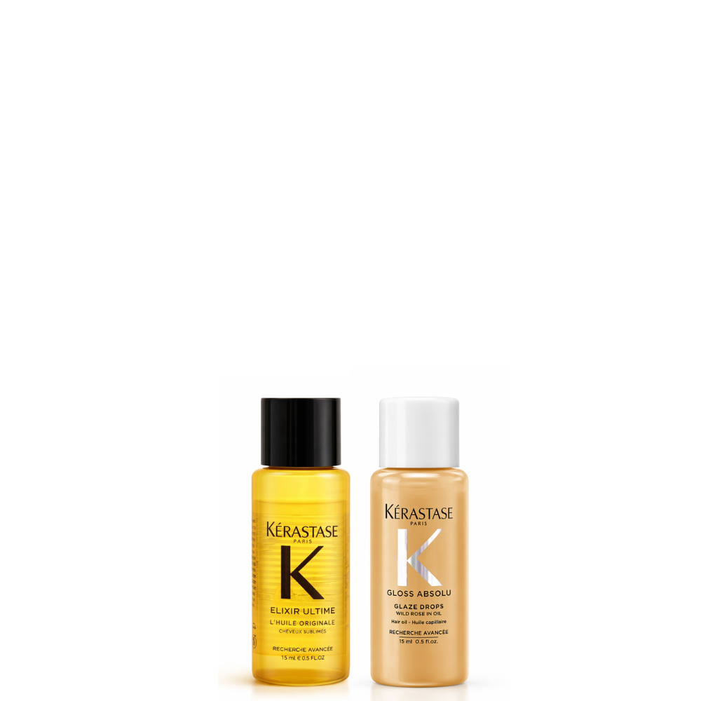 Kérastase Mini Haaröl Duo – Elixir Ultime 15 ml & Gloss Absolu 15 ml