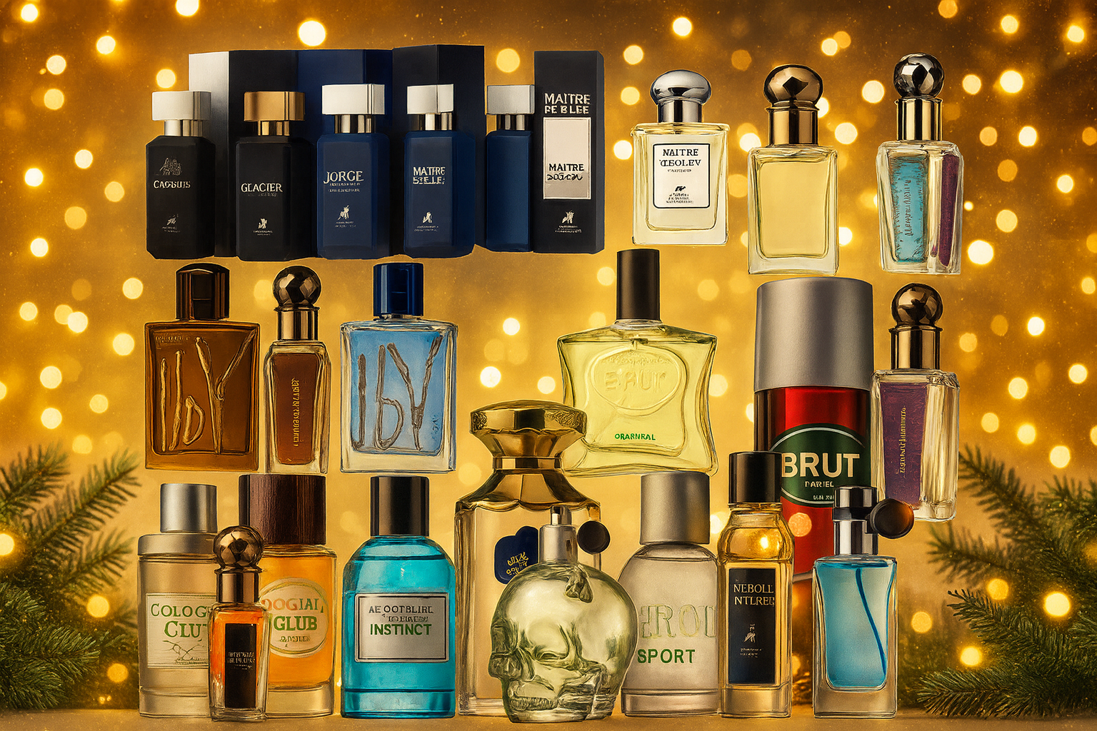 24 Düfte für Herren - Ideal für DIY-Adventskalender & Sammler