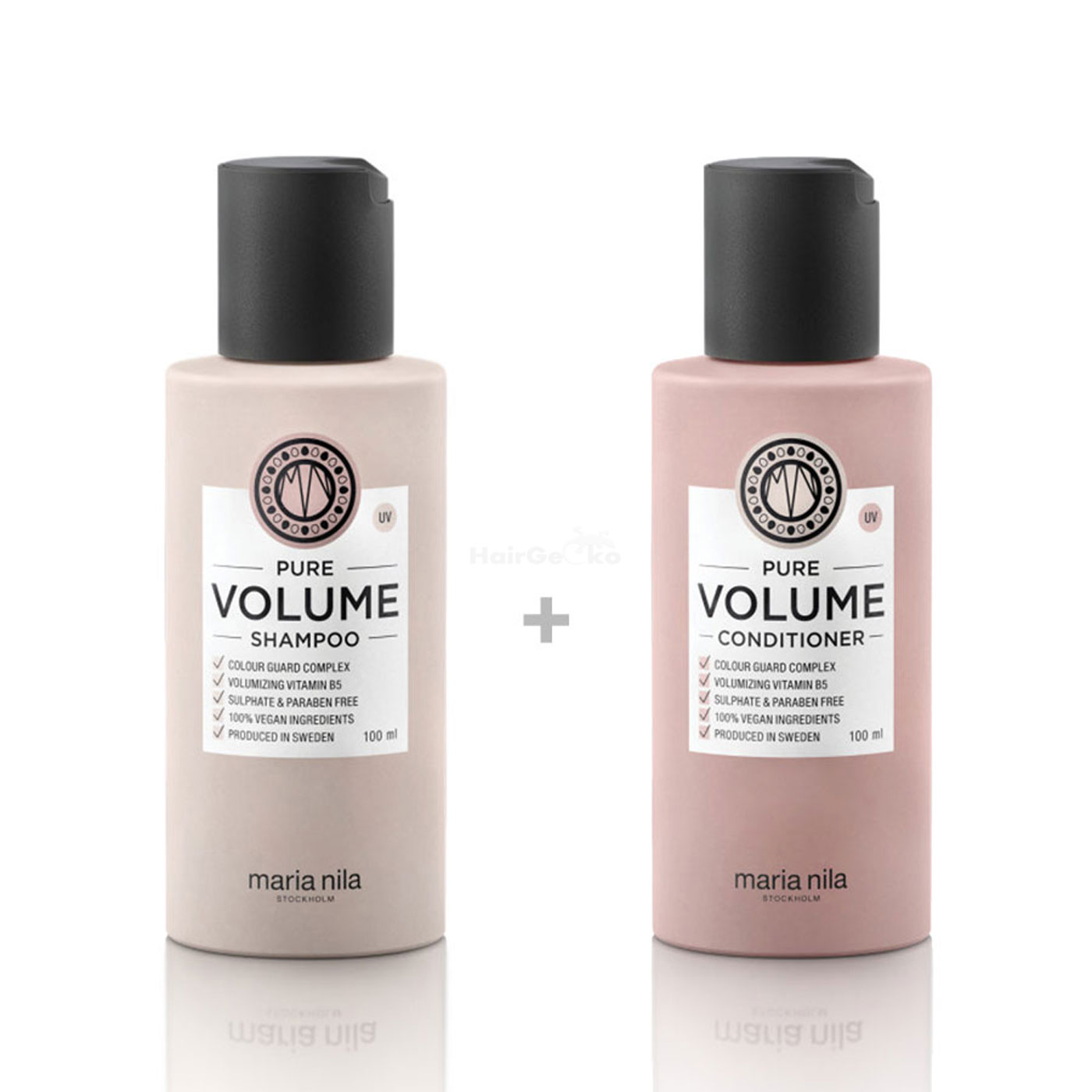 Maria Nila Pure Volume Set - Shampoo 100 ml + Conditioner 100 ml