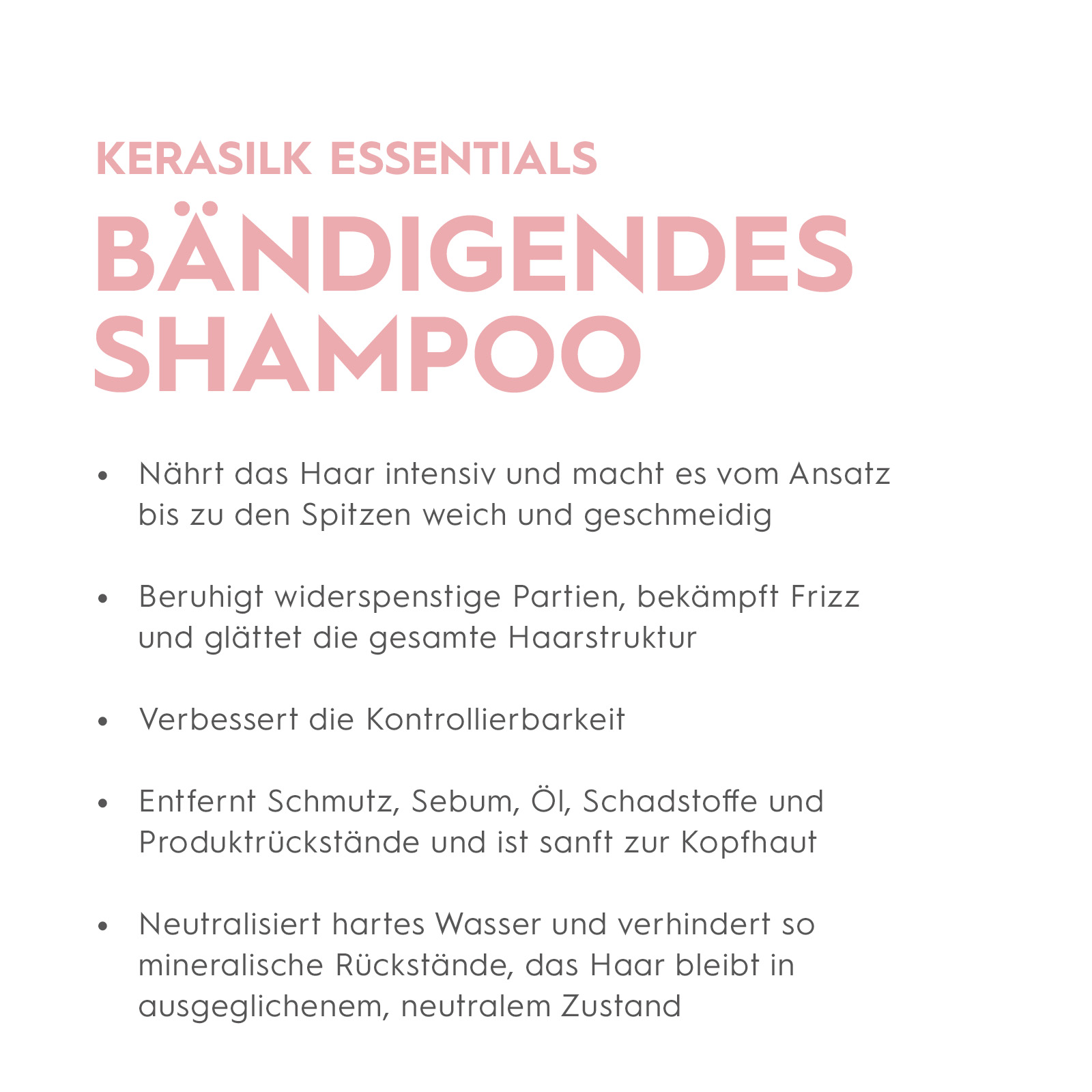 Kerasilk Bändigendes Shampoo 750ml