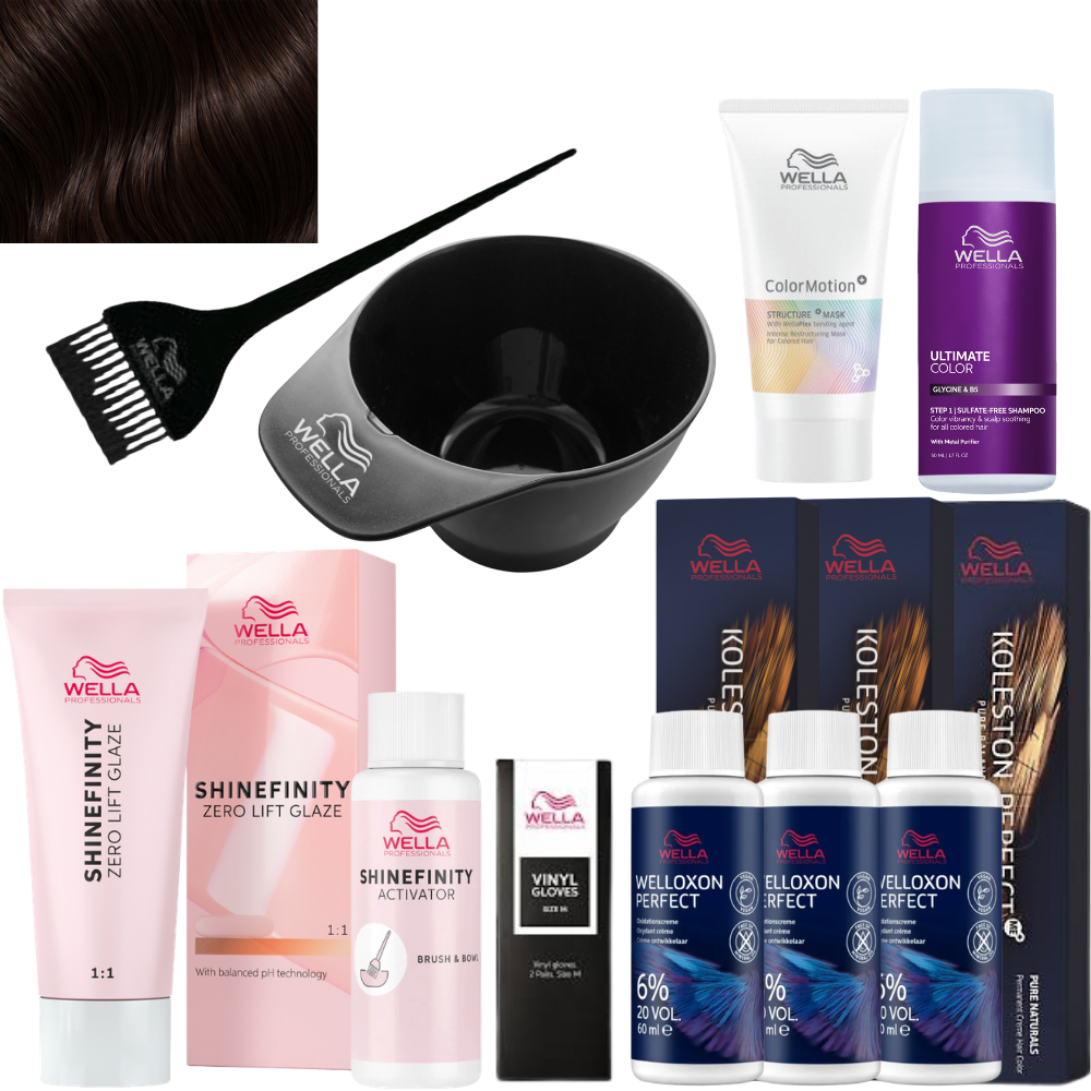 Wella Perfect Color Kit - Espresso Martini Brunette 