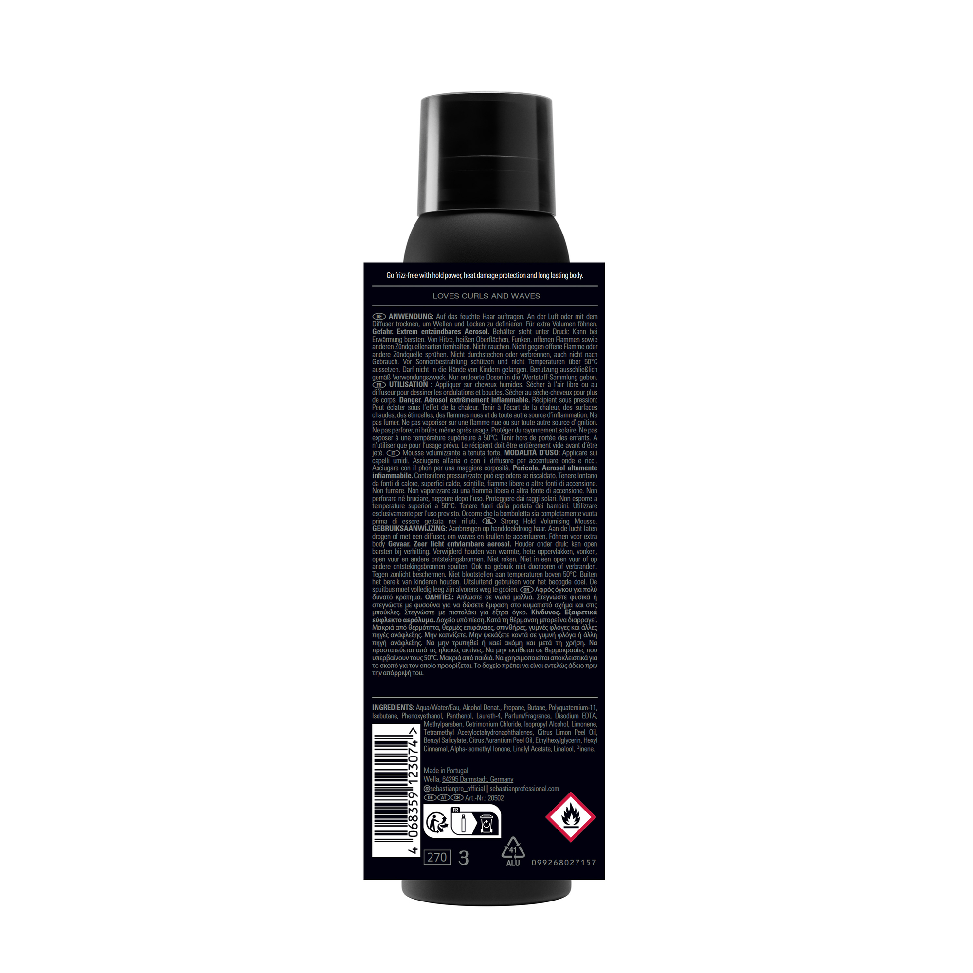 Sebastian Mousse Forte 200 ml